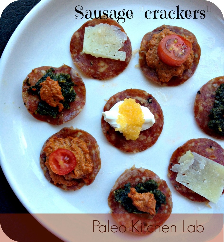 sausage crackers